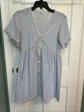 mother of the bride beige dresses 3/4 Sleeves Dress with Appliques length_mid-length Select Shirt Size:M Other brands can use Bridal & Party Supply